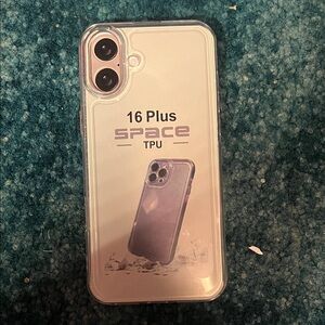 New iPhone clear case 16 plus